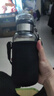 【送杯套】大容量加厚玻璃杯子便携杯茶水分离带杯套泡茶水杯 透明 1000ml吨吨桶 1只装 实拍图