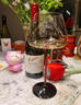 青苹果红酒杯2只装 水晶玻璃勃艮第葡萄酒杯高脚杯468ml 实拍图