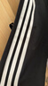 adidas复古风针织休闲运动立领夹克外套女秋季阿迪达斯官方三叶草 黑色（推荐选大一码）   L 实拍图