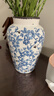 京东鲜花 中式陶瓷花瓶青花冰裂纹插花鲜花水培干花客厅高端装饰品摆件 实拍图