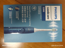 飞利浦（PHILIPS）声波电动牙刷钻石3系 5倍洁齿5种模式 洁净刷头*2 生日礼物送男士/女友 价保618 HX5181/02蓝 实拍图