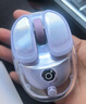 前行者（EWEADN）Q9小土豆无线蓝牙双模透明鼠标游戏可充电式电竞电脑笔记本低音轻量化RGB灯效  寒酥紫 实拍图