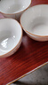 陶瓷碗家用喜庆乔迁新居碗碟餐具套装岁月静好饭碗 岁月静好3碗 实拍图