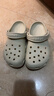 卡骆驰（CROCS）檀健次同款经典洞洞鞋轻便百搭女沙滩鞋包头拖鞋男鞋|10001 骨白色-2Y2(含智必星) 39 (240mm) 实拍图