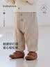 babylove婴幼儿裤子春秋季外出长裤男女宝宝纯色时尚百搭宽松休闲裤 晒单实拍图