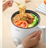 美的（Midea）电煮锅 电热锅 小电锅 宿舍小锅 学生寝室一体泡面小火锅多功能锅 1.7L 电煮锅小型1-2人 XZE1612 实拍图
