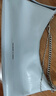 CHARLES&KEITH柔软拉链式褶皱单肩包腋下包包女包女士生日礼物CK2-40782472 Sea Salt Blue海盐蓝色 S 实拍图