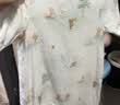 全棉时代婴儿睡袋前6后4四季纯棉纱布分腿儿童防踢被70×45cm森林运动会 实拍图