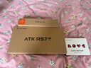 ATKRS7Air磁轴键盘 75配列RT客制化电竞游戏机械键盘有线全键热插拔办公81键 RS7 Air黑绿明刃轴 实拍图