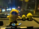 迪加伦汽车摆件治愈系吊脚小柚子车载中控台屏幕解压创意礼物女高级感 实拍图