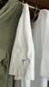 拇指白小T一代纯棉短袖T恤男女26春夏新品休闲小白丅百搭 皓白男款 L 实拍图