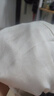 啄木鸟100%抗皱提花真丝阔腿裤断码撤柜桑蚕丝女夏新款直筒长裤子女 米白色 100抗皱免打理*专柜品质 2XL 120-140 实拍图