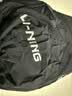 李宁（LI-NING）泳裤男士宽松防尴尬泳衣套装水陆两用黑色短袖两件套07-25 XL 实拍图