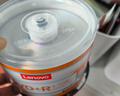 联想（Lenovo）DVD+R 光盘/刻录盘 16速4.7GB 办公系列 桶装50片 空白光盘 实拍图