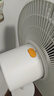 美的（Midea）【闪拆系列】一键闪电拆装直流变频家用语音电风扇一级能效轻音落地扇大风力卧室立式电扇SDJ30BC 实拍图