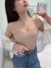 猫人（MiiOW）粉底液内衣女款2026年款美背无痕内衣女士胸罩小胸聚拢细肩带文胸 实拍图