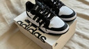 adidas ENTRAP美式校园风运动少年感复古篮球风板鞋男女阿迪达斯 白色/黑色   39 实拍图