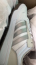 adidas ENTRAP美式校园风运动少年感复古篮球风板鞋男女阿迪达斯   白色/暗银金属/树脂黄   38.5 实拍图