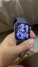 Apple/苹果 Watch S11 智能手表GPS+蜂窝款46毫米银色铝金属表壳雾紫色运动型表带S/M MFDK4CH/B 实拍图