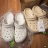 卡骆驰（CROCS）贝雅云彩女士洞洞鞋户外休闲鞋|208186 白色-100(含智必星) 38 (240mm) 实拍图