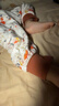 南极人婴儿童分腿睡袋春秋天竹棉前4后2纱布宝宝防踢被子睡衣100码 实拍图