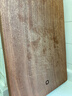 京东京造 菜板 砧案板切菜家用双面实木抗菌 【乌檀整木】40*27*2.5cm 实拍图