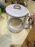 九阳（Joyoung）【价保618】1.5L全玻璃沸萃养生壶煮茶器 0胶水玻璃滤网炖盅 花茶壶烧水恒温电热水壶15WY10J 实拍图