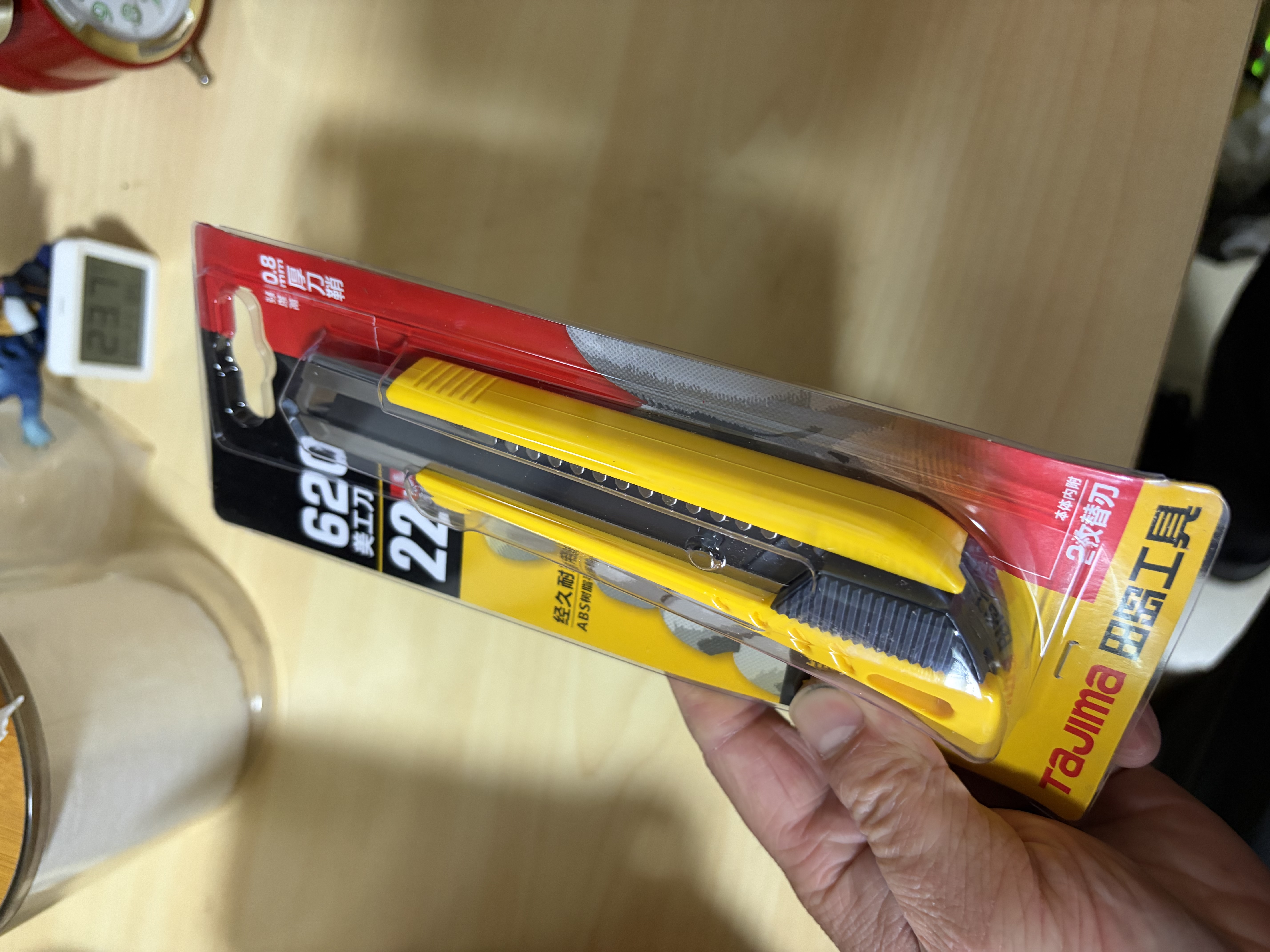 田岛（TAJIMA）22mm刃大号美工刀壁纸刀墙纸刀裁纸刀进口钢材 LC620B 1101-0017 实拍图