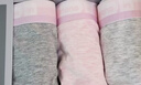 蕉内银皮301S女士三角精梳棉女生内裤撞色腰带10A抗菌中腰礼盒夏季3件 渐变紫腰A-花灰 3条 M 实拍图