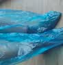 【加长专用防水鞋套】薄款一次性防雨鞋套男女防水防滑漂流防雨 4双 实拍图