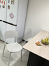 全品屋餐椅凳子塑料椅子办公椅靠背休闲椅书桌椅学习椅化妆椅电脑椅 实拍图