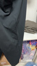 优衣库高弹力窄口九分裤DRY-EX速干常规款男女装轻薄运动裤482763 482763/09黑色 4XL 实拍图