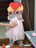 巴厘小猪【断码清仓】汉服女童连衣裙夏装超仙礼服儿童甜美公主裙夏季短袖 粉色 90 cm 实拍图
