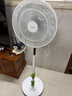美的（Midea）【飓风节能】七叶柔风立式电风扇/家用轻音落地扇/台式小型风扇/大风力遥控定时摇头风扇 SAH35BSJ 实拍图