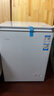 海尔（Haier）142L单温冰柜小型家用小冰柜减霜一级能效冷藏冷冻转换深冷冷柜小冰箱BC/BD-142GHW9D价保618 实拍图
