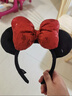 迪士尼（Disney）毛绒玩具正版发饰卡通女孩米奇老鼠生日六一儿童节礼物 米妮发箍 实拍图