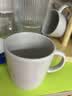 宜家（IKEA）DINERA代诺拉大杯哑光杯子马克杯北欧ins风咖啡杯水杯 米黄色+杯架 实拍图