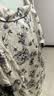 古今（GUJIN）三件套夏冰丝国风睡衣女轻奢性感家居服短袖睡裤仿真丝大码套装XL 实拍图