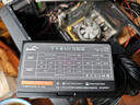 先马（SAMA）平头哥650性能版 额定500W 台式主机箱电脑电源 主动PFC/单路+12V/智能温控/DC-DC/达白牌能效 实拍图