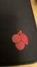 CHERRY樱桃 鼠标垫中号 办公桌垫 键盘垫 游戏鼠标垫 高密纤维顺滑鼠标垫 黑色细面 360*280*4mm 实拍图