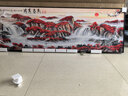 瑞尚（RUISHANG） 新中式客厅装饰画大气山水画横版沙发背景墙画挂画轻奢晶瓷壁画 鸿运当头A 180*60/晶瓷面/适合2.5m沙发 实拍图