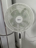 美的（Midea）【幸运草安睡1S】一级能效直流变频声控电风扇家用遥控卧室静音落地扇台式桌面抗菌大风力转页扇 实拍图