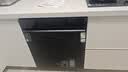 美的（Midea）【小西梅X7黑】价保618 新一级水效 洗碗机嵌入式150升以上 万向喷臂 105℃热风烘干 晶焰速干 实拍图