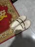 回力妈妈鞋中老年夏季单鞋软底舒适不累脚女鞋中年皮鞋凉鞋0121米色38 实拍图