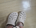 卡骆驰（CROCS）新款厚底云朵洞洞鞋送女友礼物206750 骨白色 38 -39 实拍图