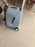 爱尔威（Airwheel）电动行李箱可骑行智能拉杆登机箱可坐可代步20英寸 SX豪华版一银 实拍图