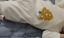 贝瑞加（Babyprints）宝宝连体衣2件装新生儿蝴蝶衣系带纯棉四季款长袖内衣 黄66 实拍图