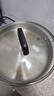 利仁（Liven）电饼铛电煎锅家庭用304不锈钢0涂层电饼档32cm加大55mm加深三明治早餐机DJG-J3255 实拍图