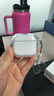 Smorss适用Airpods4保护套苹果耳机4代保护套通用降噪版2024款蓝牙耳机防摔防滑透明全包硅胶散热壳+挂绳 实拍图