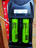 倍量（Doublepow）18650锂电池12950mWh尖头2节3.7V-4.2V通用可充电锂电池强光手电筒专用 实拍图